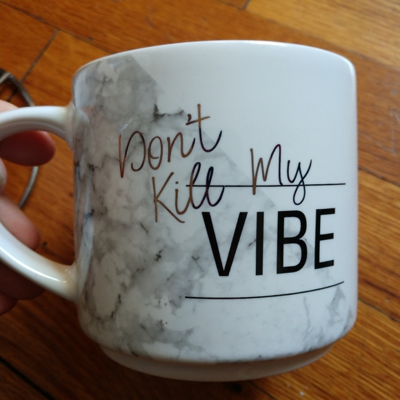 Coco and Lola set of four mugs with chrome stand - Picture 2 of 6